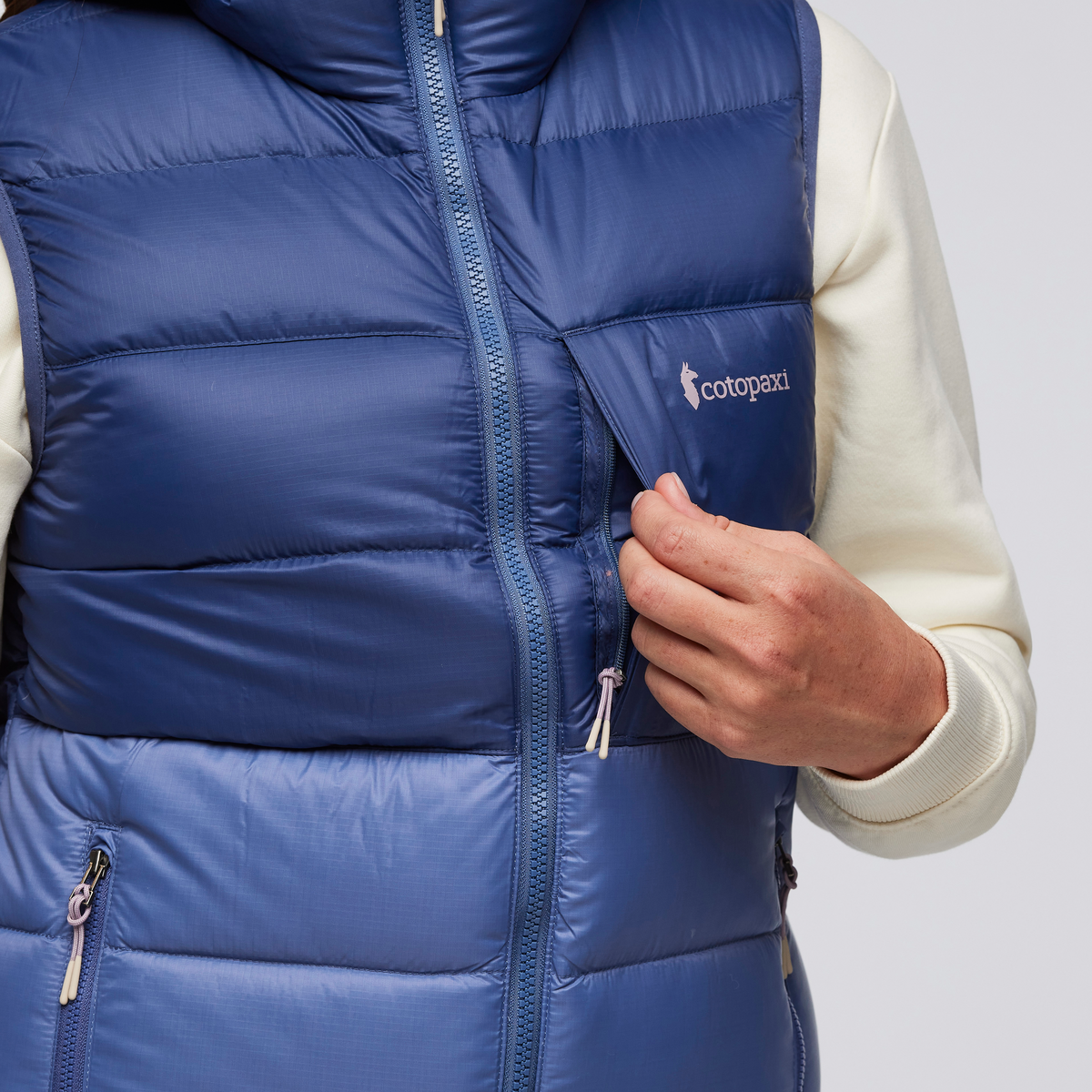 Fuego Max Down Vest - Women's - Dusk/Blue Smoke - US 3954