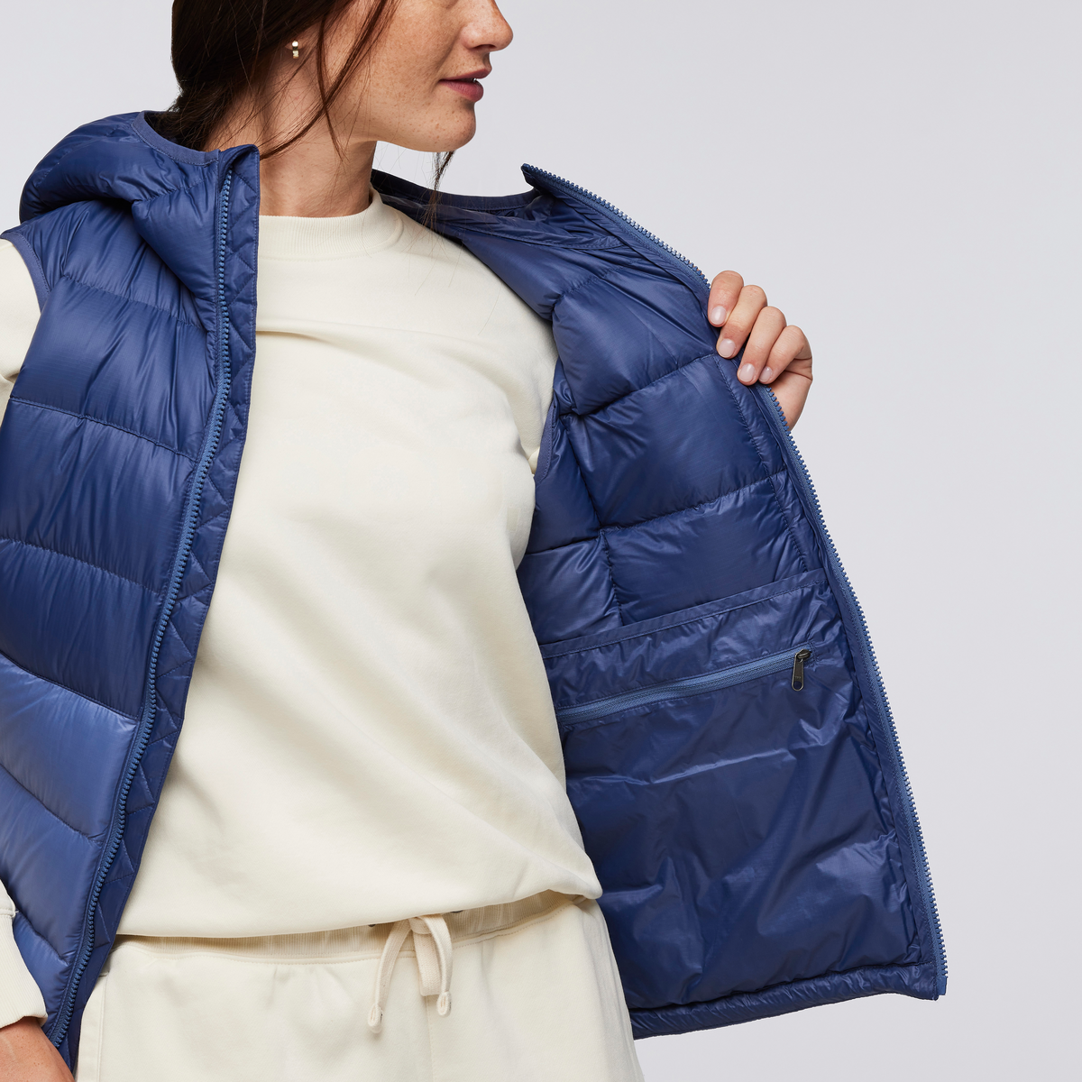 Fuego Max Down Vest - Women's - Dusk/Blue Smoke - US 3954