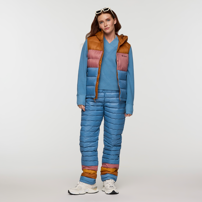 Fuego Max Down Vest - Women's - Sienna/Fjord - US 7736