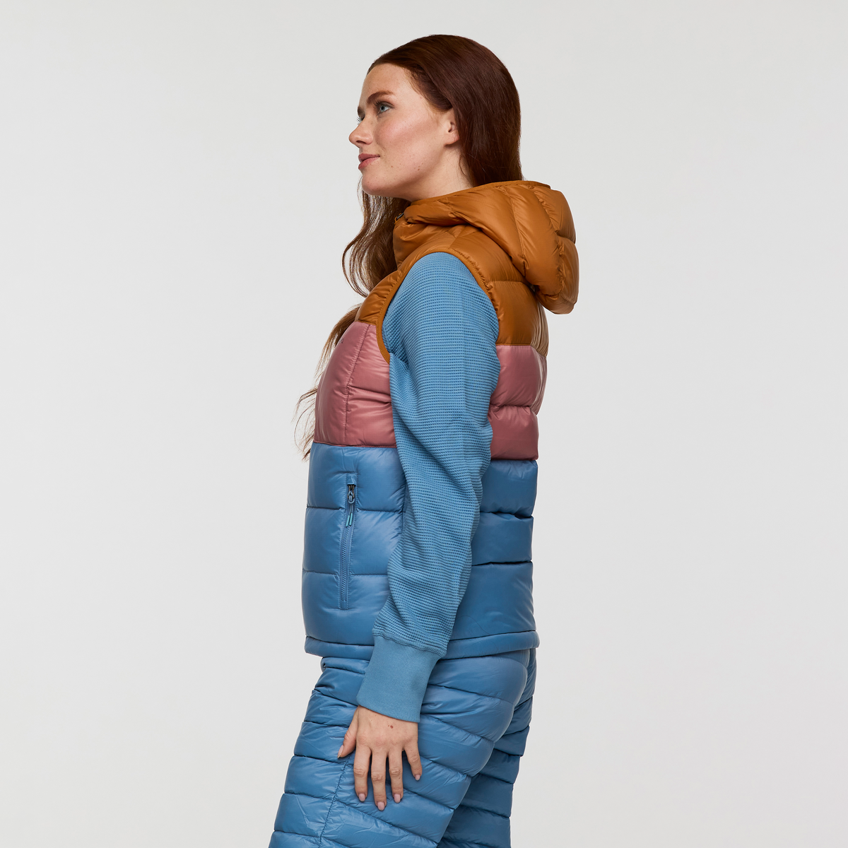 Fuego Max Down Vest - Women's - Sienna/Fjord - US 7736