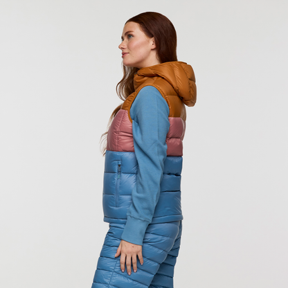 Fuego Max Down Vest - Women's - Sienna/Fjord - US 7736