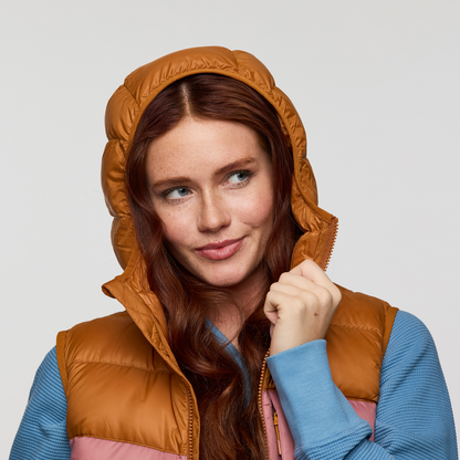 Fuego Max Down Vest - Women's - Sienna/Fjord - US 7736