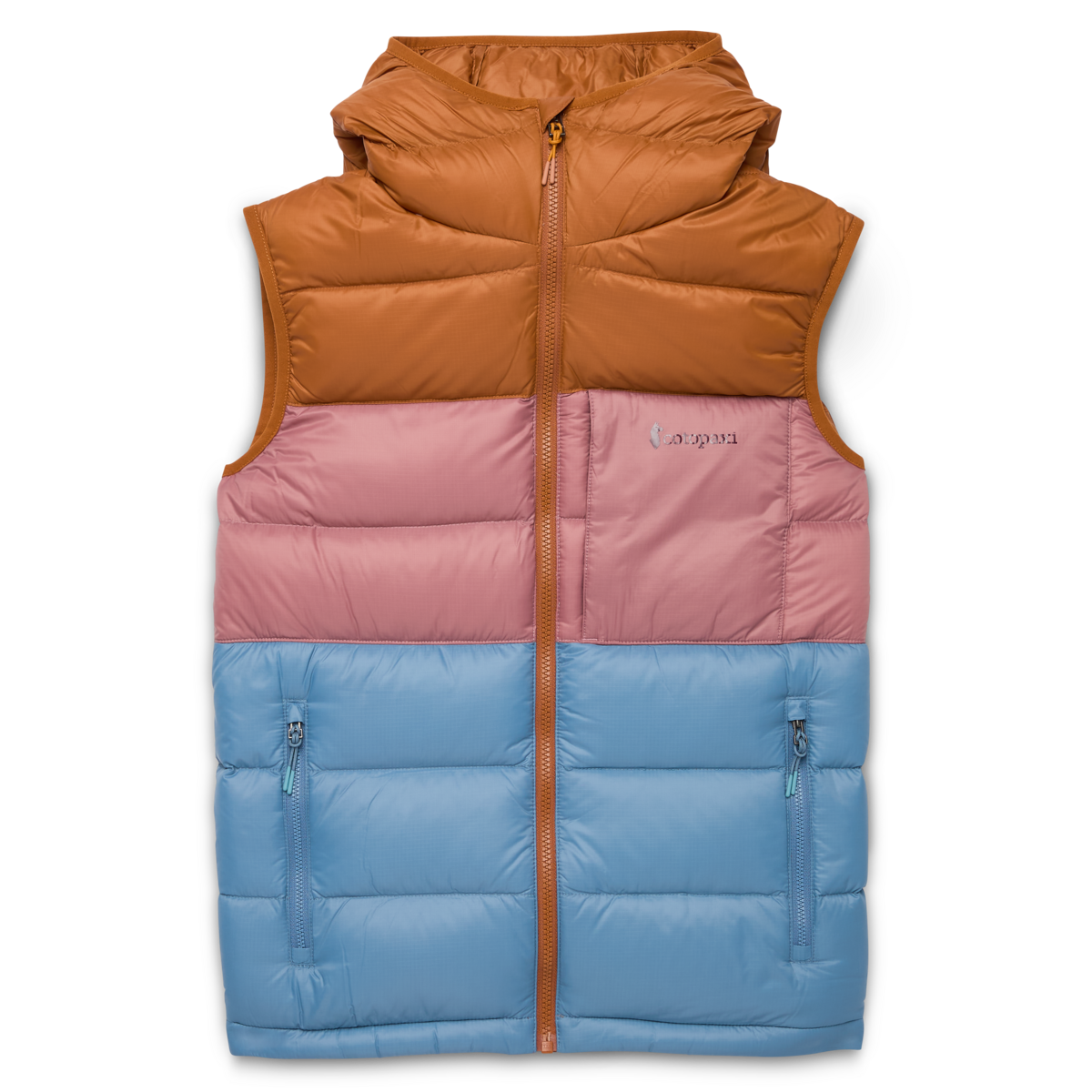 Fuego Max Down Vest - Women's - Sienna/Fjord - US 7736