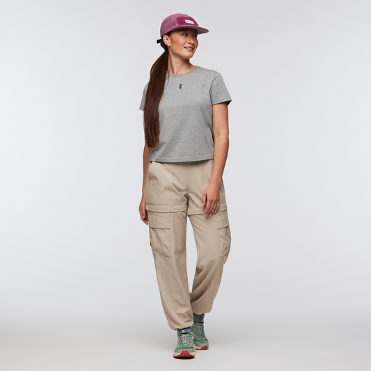Llama Icon T-Shirt - Women's - Heather Grey - US 8132