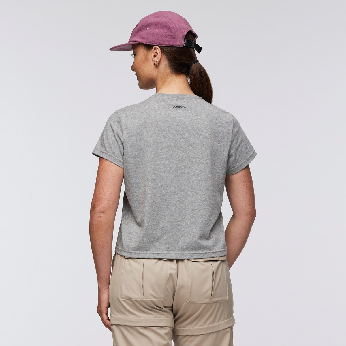 Llama Icon T-Shirt - Women's - Heather Grey - US 8132