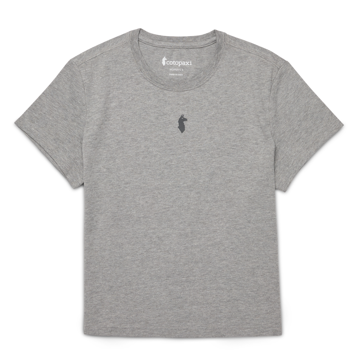 Llama Icon T-Shirt - Women's - Heather Grey - US 8132
