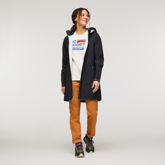 Cielo Rain Trench - Women's - Black - US 3689