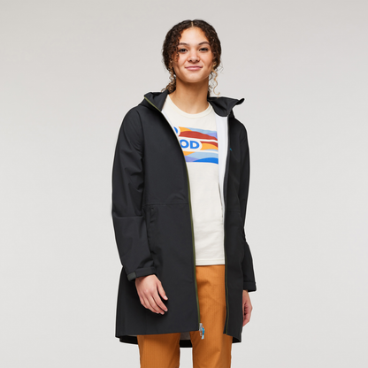 Cielo Rain Trench - Women's - Black - US 3689