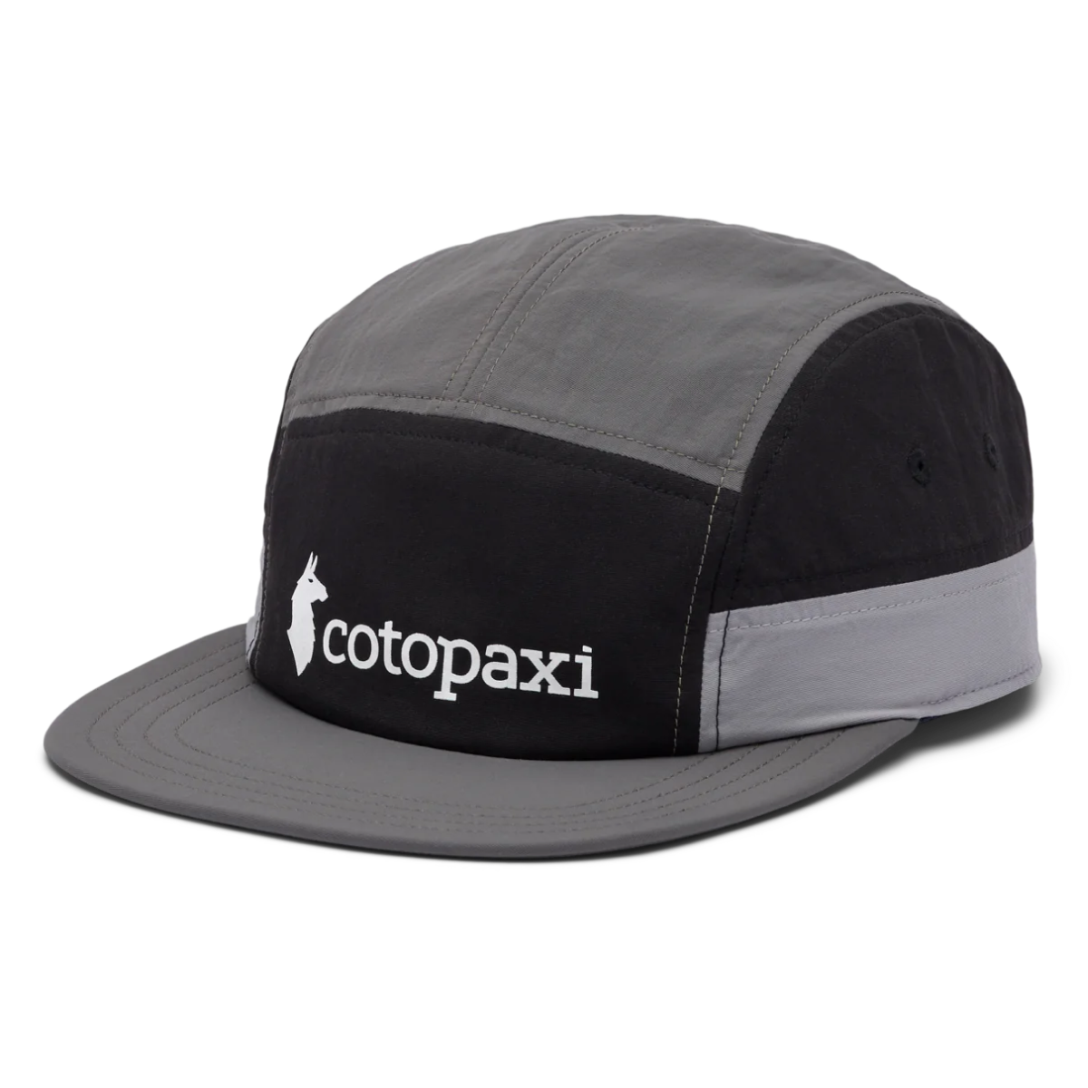 Cotopaxi Tech 5-Panel Hat - Black/Cinder - US 3925