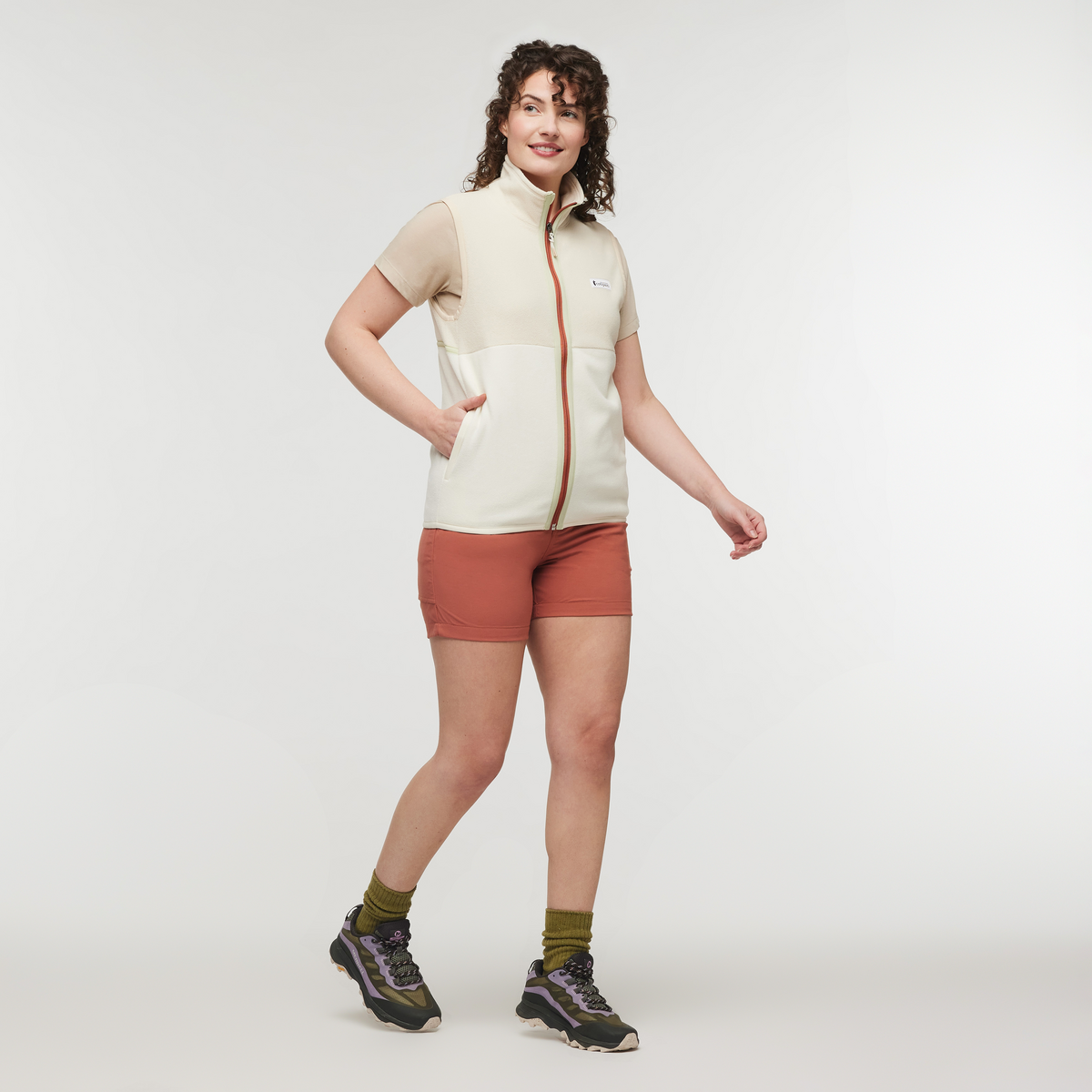 Amado Fleece Vest - Women's - Bone/Cream - US 5717