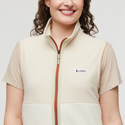 Amado Fleece Vest - Women's - Bone/Cream - US 5717