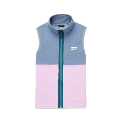 Amado Fleece Vest - Women's - Tempest/Orchid Bloom - US 5435