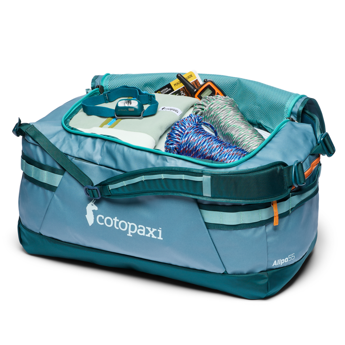 Allpa Getaway 55L Duffel - Blue Spruce/Abyss - US 2037