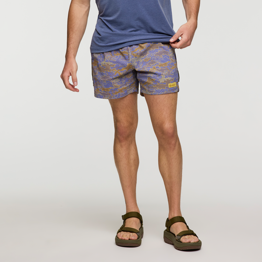 Brinco 5" Short - Print - Men's - Scenic Route Blue Smoke - US 7921