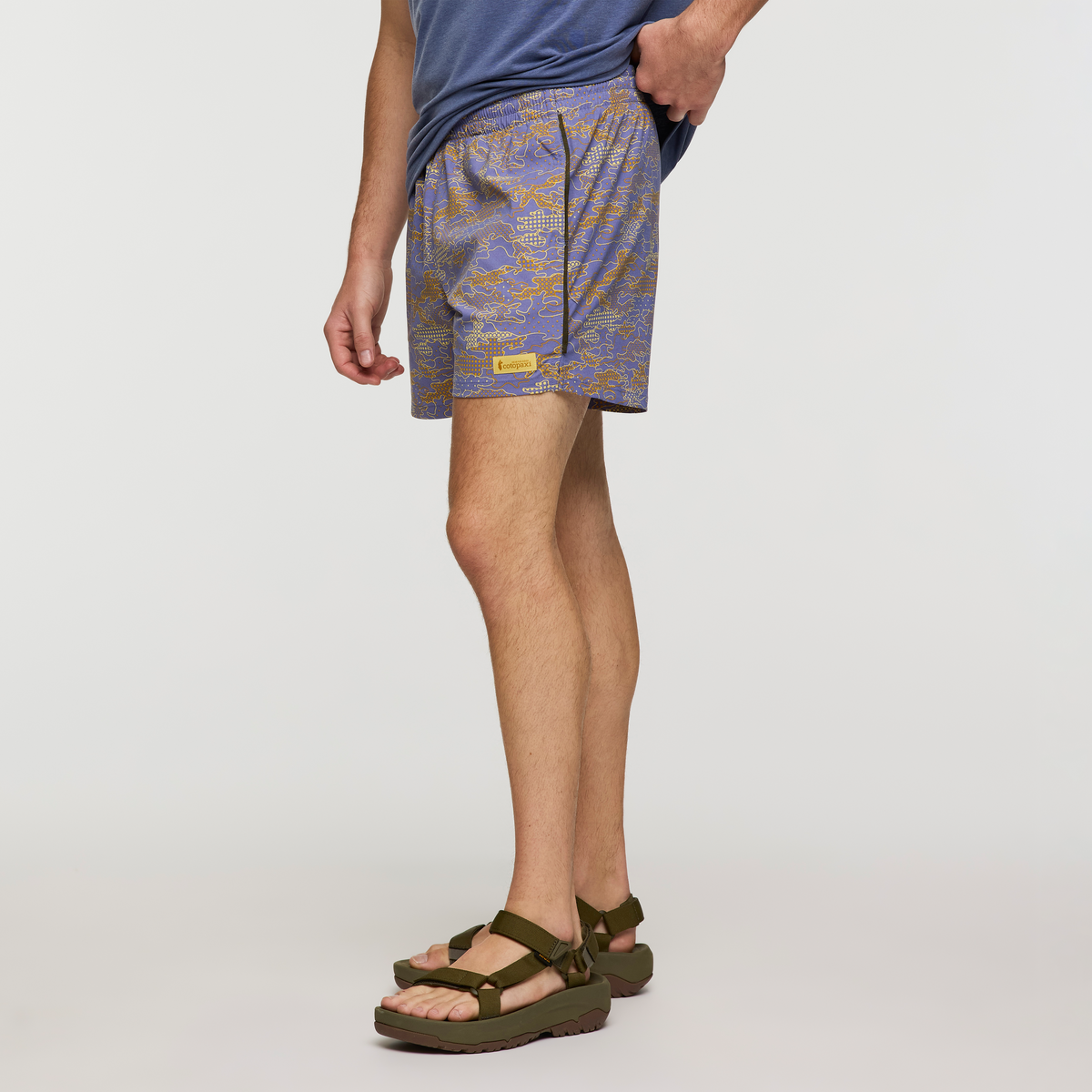 Brinco 5" Short - Print - Men's - Scenic Route Blue Smoke - US 7921