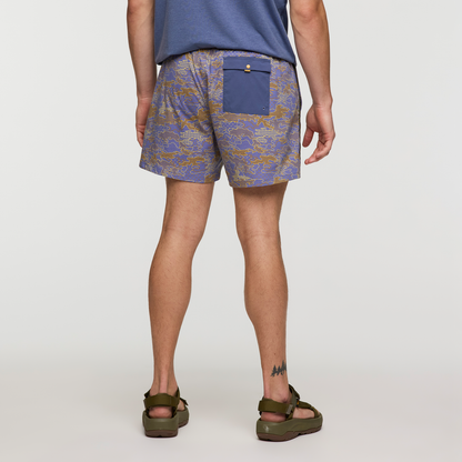 Brinco 5" Short - Print - Men's - Scenic Route Blue Smoke - US 7921