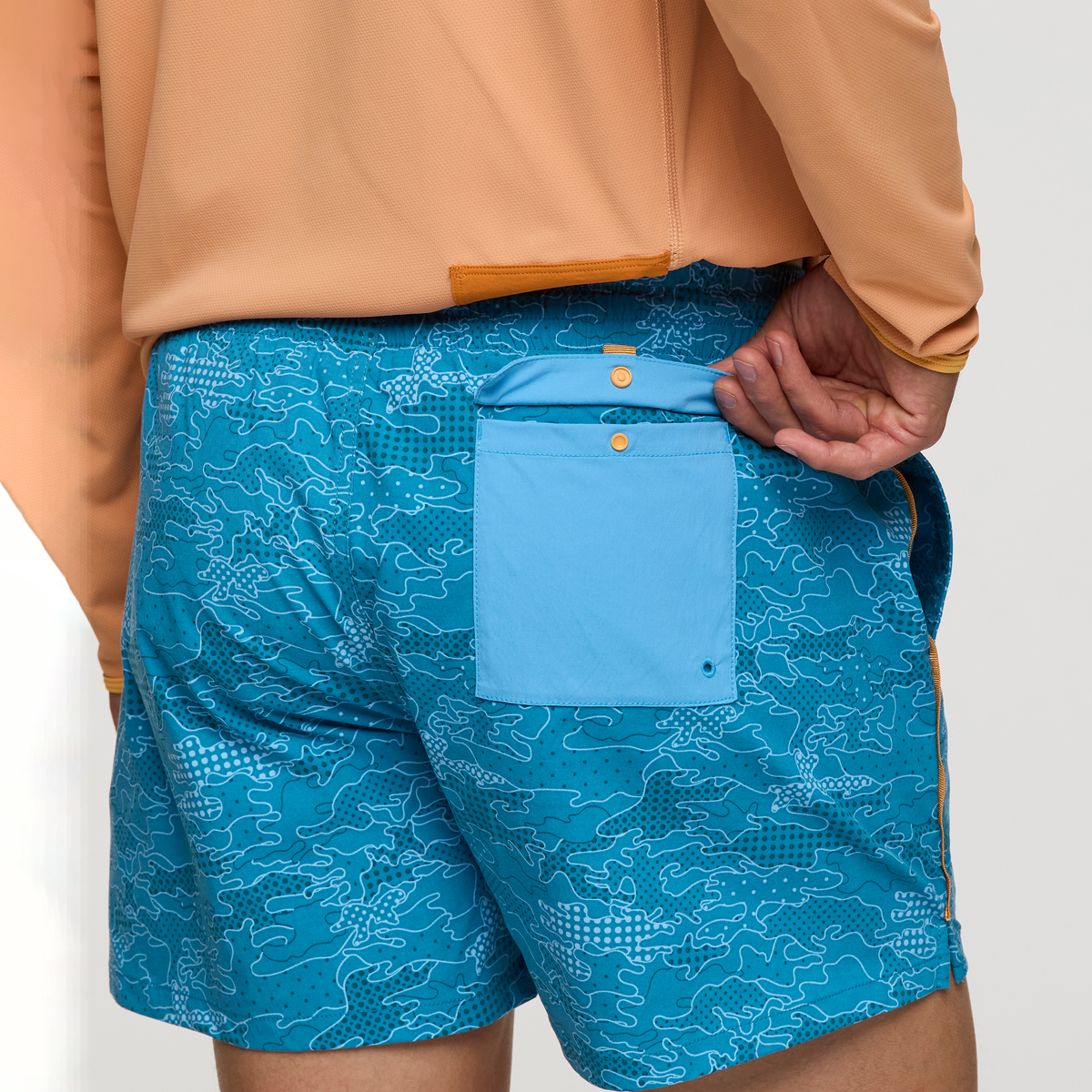 Brinco 5" Short - Print - Men's - Scenic Route Lake - US 9887