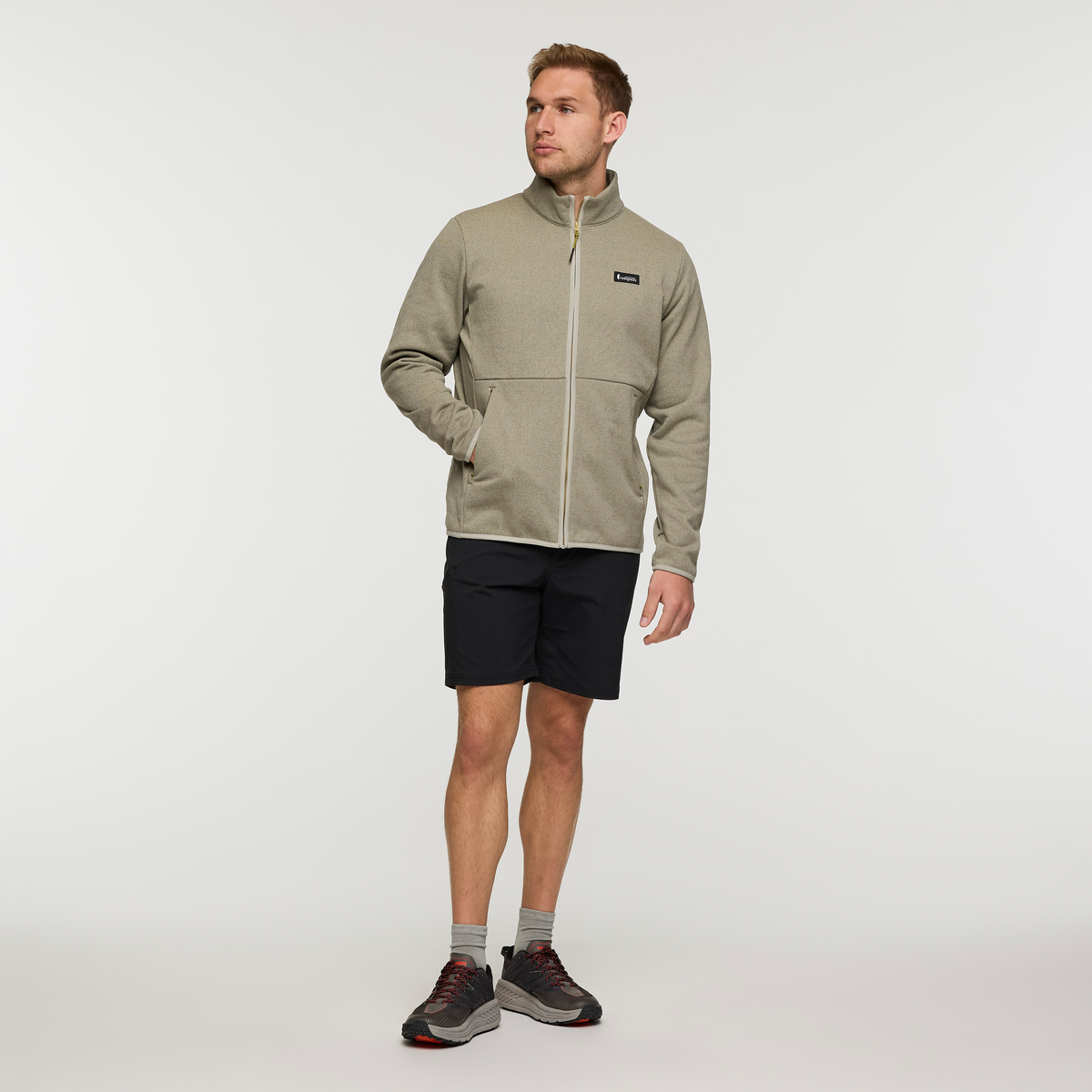 Envo Fleece Full-Zip Jacket - Men's - Heather Pebble - US 3290