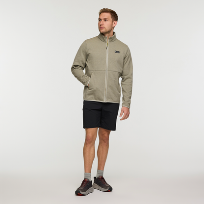 Envo Fleece Full-Zip Jacket - Men's - Heather Pebble - US 3290
