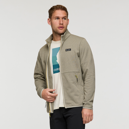 Envo Fleece Full-Zip Jacket - Men's - Heather Pebble - US 3290
