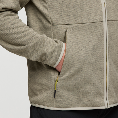 Envo Fleece Full-Zip Jacket - Men's - Heather Pebble - US 3290