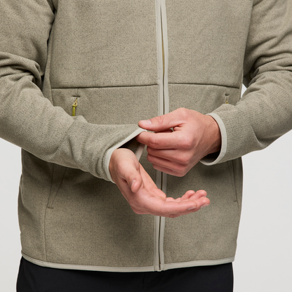 Envo Fleece Full-Zip Jacket - Men's - Heather Pebble - US 3290