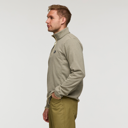 Envo Fleece Quarter-Zip Pullover - Men's - Heather Pebble - US 7896