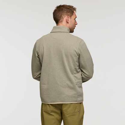 Envo Fleece Quarter-Zip Pullover - Men's - Heather Pebble - US 7896