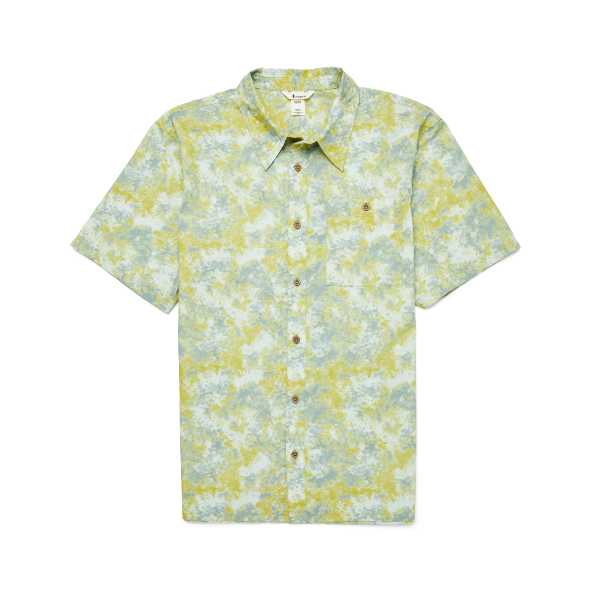 Estival Button Up Shirt - Print - Men's - Galactic Lemongrass - US 9418