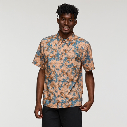 Estival Button Up Shirt - Print - Men's - Galactic Lemongrass - US 9418