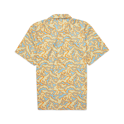 Estival Button Up Shirt - Print - Men's - Island Llama Grain - US 3945