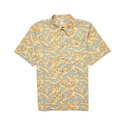 Estival Button Up Shirt - Print - Men's - Island Llama Grain - US 3945