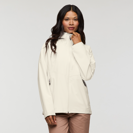 Impermeo 3L Hooded Shell Jacket - Women's - Cotopaxi Bone - US 4274
