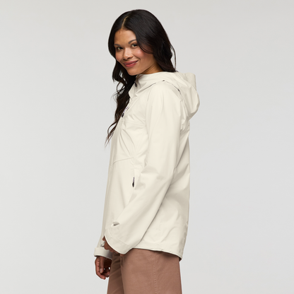 Impermeo 3L Hooded Shell Jacket - Women's - Cotopaxi Bone - US 4274