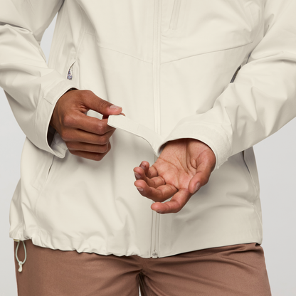Impermeo 3L Hooded Shell Jacket - Women's - Cotopaxi Bone - US 4274