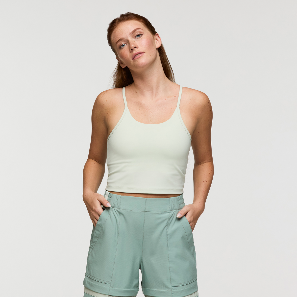 Muevo Scoop Tank - Women's - Blue Smoke - US 3505