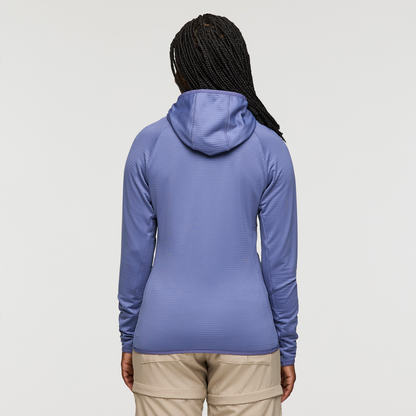 Otero Fleece Full-Zip Hooded Jacket - Women's - Blue Smoke - US 7041