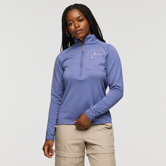 Otero Fleece Half-Zip Pullover - Women's - Blue Smoke - US 7904