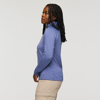 Otero Fleece Half-Zip Pullover - Women's - Blue Smoke - US 7904