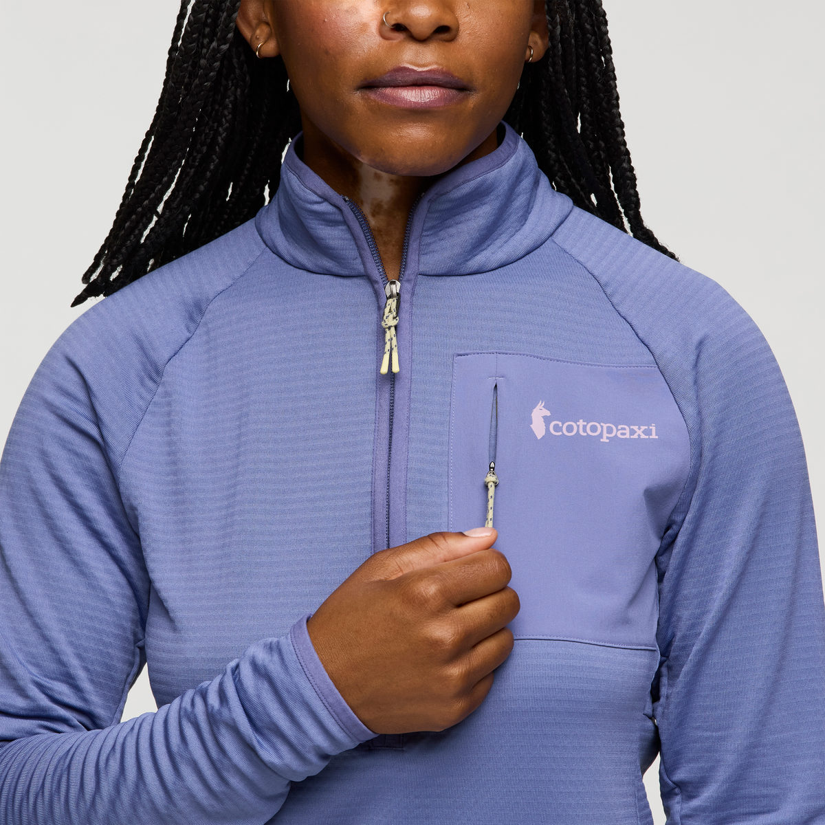 Otero Fleece Half-Zip Pullover - Women's - Blue Smoke - US 7904