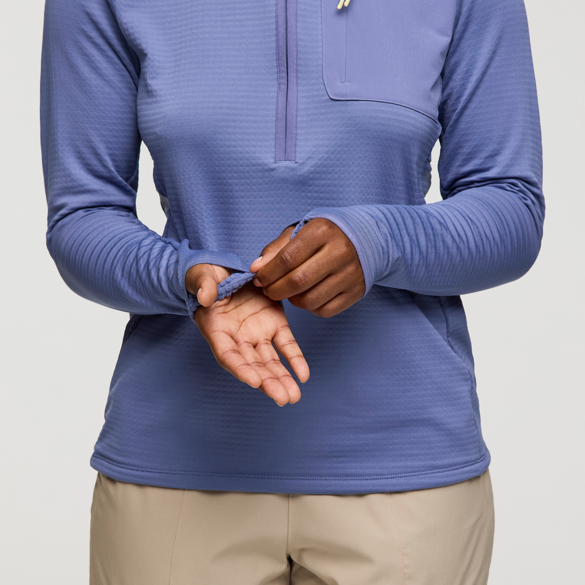 Otero Fleece Half-Zip Pullover - Women's - Blue Smoke - US 7904