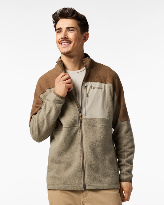 Abrazo Fleece Full-Zip Jacket - Men's - Dune/Stone - US 1455