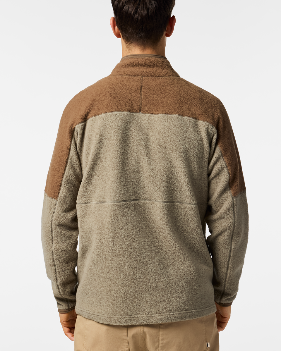 Abrazo Fleece Full-Zip Jacket - Men's - Dune/Stone - US 1455