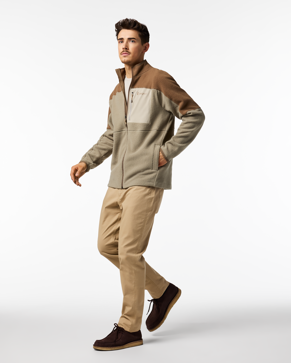 Abrazo Fleece Full-Zip Jacket - Men's - Dune/Stone - US 1455