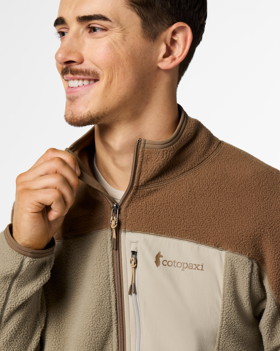 Abrazo Fleece Full-Zip Jacket - Men's - Dune/Stone - US 1455