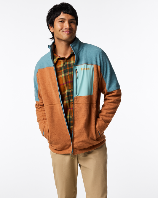 Abrazo Fleece Full-Zip Jacket - Men's - Everglade/Whiskey - US 9342