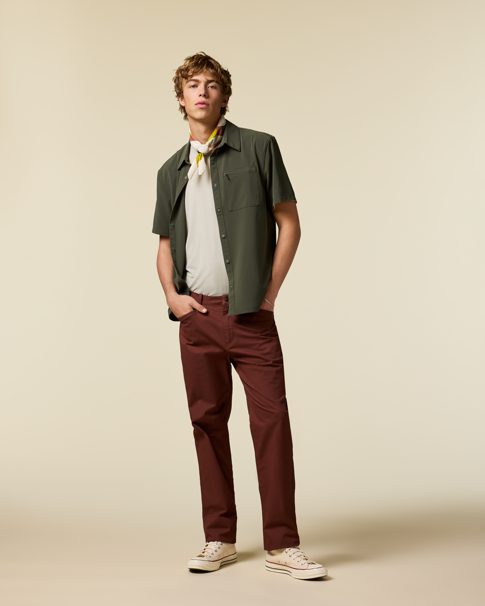 Ambato Everyday Pant - Men's - Sepia - US 1053