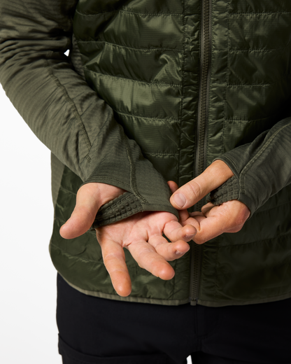 Capa Hybrid Insulated Hooded Jacket - Men's - Fatigue - US 3474