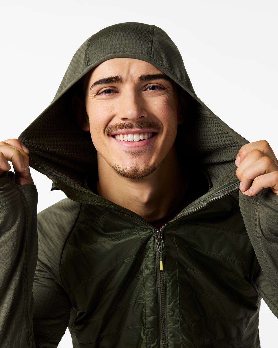 Capa Hybrid Insulated Hooded Jacket - Men's - Fatigue - US 3474