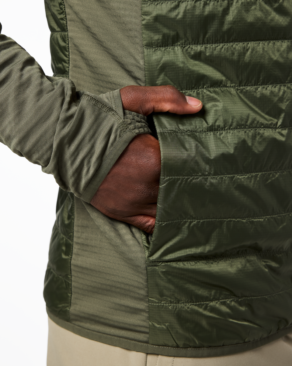 Capa Hybrid Insulated Jacket - Men's - Fatigue - US 7082